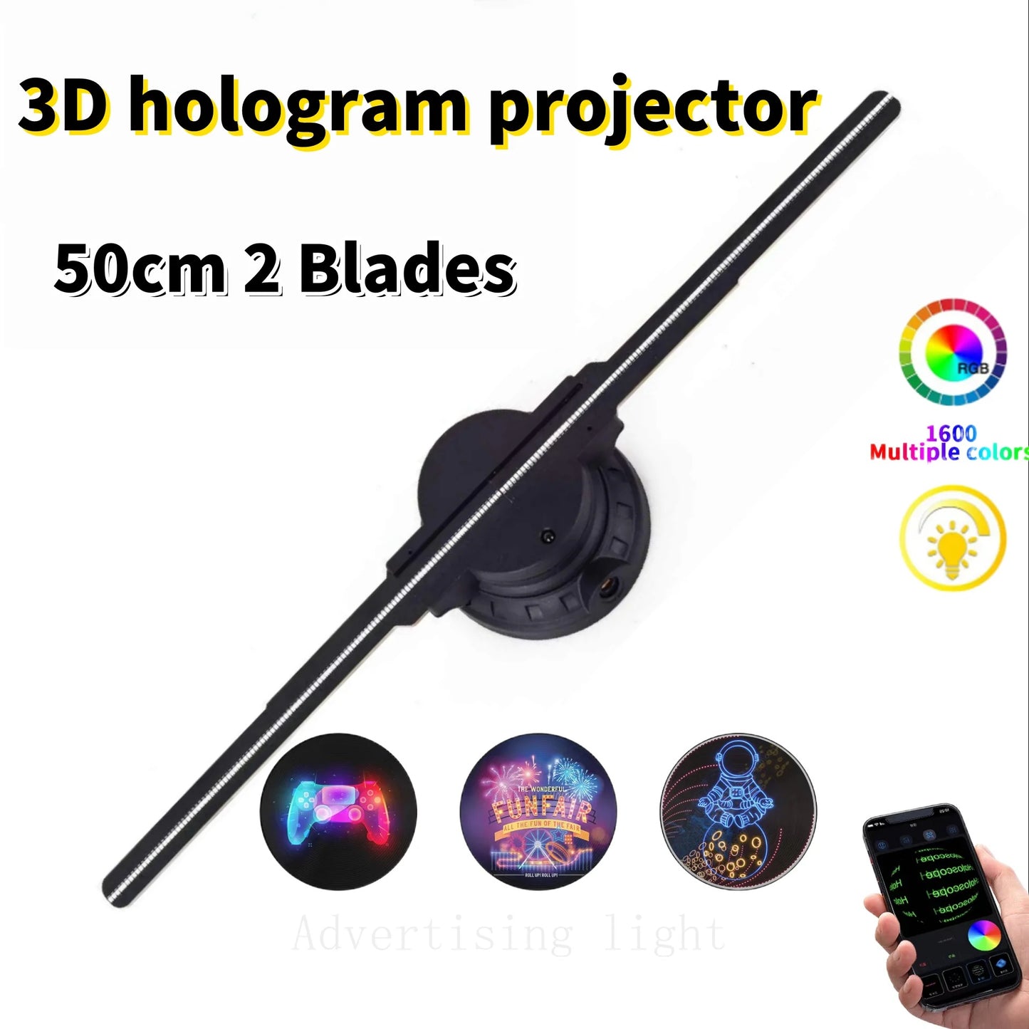3D Hologram LED Fan Display