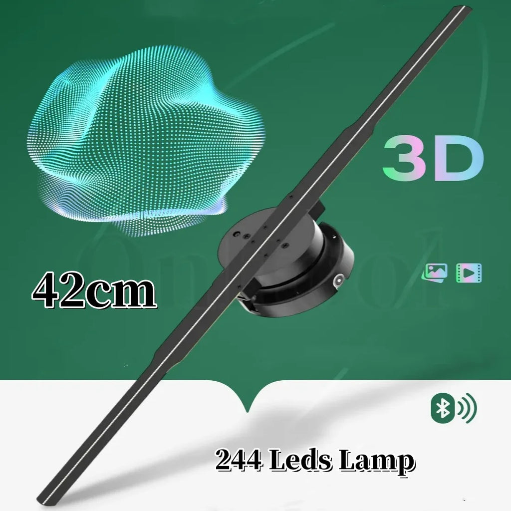 3D Hologram LED Fan
